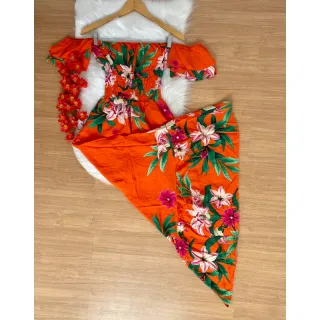 Longo Vestido - Compre online na Raryel - Estampa 02