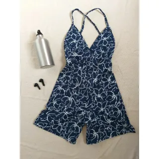 Alça fina macacão empina bumbum - Raryel - Delicado