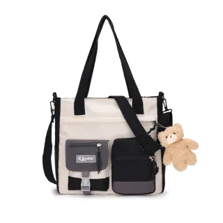 Bolsa Coreana/Japonesa Transversal com Ursinho + Ombro (8807/8808/8809/8810) - Rosa 🌸 (8809)