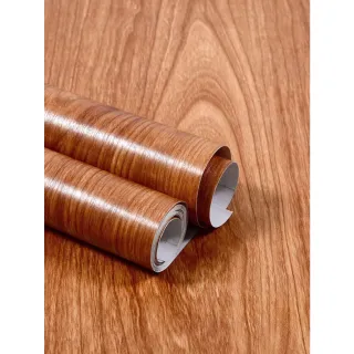 Autocolante para Móveis de Madeira - Papel de Parede Adesivo - Carvalho Escuro