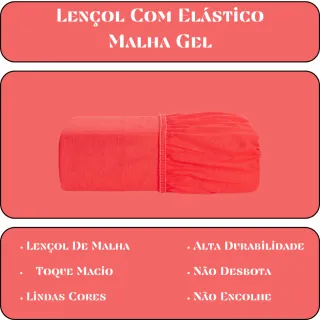 Lençol King Size - Jogo completo com qualidade e conforto - Malha Gel Lilas Floral