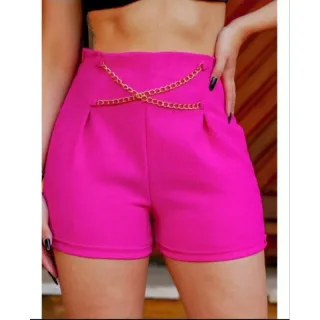 Liga Social Feminina com Corrente na Cintura - Rose