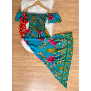 Longo Vestido - Compre online na Raryel - Estampa 02