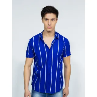 Modelo Importado Estampado Slim Fit Camisa 2023 - Camisa 060