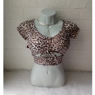 Blusa Manga Curta Cropped Feminino Vazado com Bojo Suplex - Blogueirinha - ROXO FUCSIA