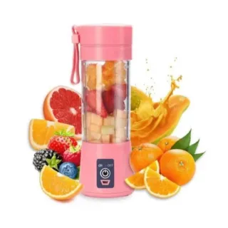 Liquidificador Portátil Recarregável 380ml - Shake Juice Cup - Verde