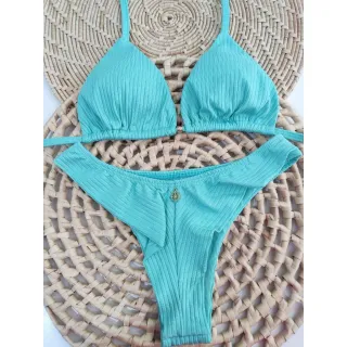 Bojo removível, biquíni fio duplo - Raryel - roxo canelado