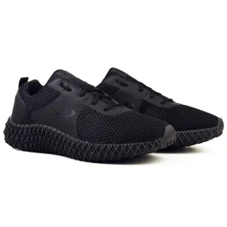 Promoção Tênis de Corrida Masculino NK 4D - Academia e Caminhada - Preto/Azul