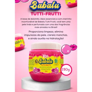 Essência da Mulher Babalu Esfoliante Clareador Cherinho de Chiclete 280g - Único