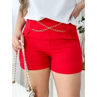 Liga Social Feminina com Corrente na Cintura - Rose