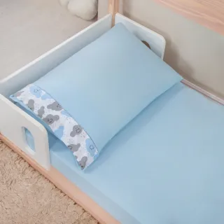 Lençol Montessoriano com fronha, jogo de 02 peças Ponto Palito - CHEVRON CINZA COM CINZA