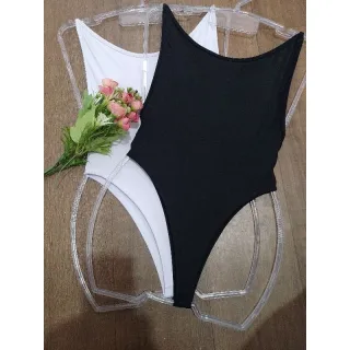 Moda Praia Suplex com Bojo Feminino - Maiô Costa Nua - PINK ESCURO