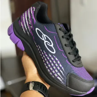 REF 890 Tênis Feminino - Compre online na Raryel - grafite/pink
