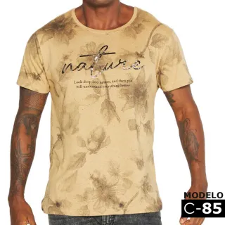 Alto Padrão Camisetas Masculinas Fit Premium Blusa Algodão - Preta