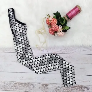 Roupas Fitness Femininas: Macacão Longo e Curto Liso ou Estampado - MACACÃO LONGO 7