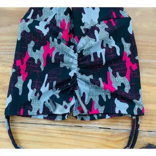 Amarração Empina Bumbum Fitness Feminino Curto - Onça 4