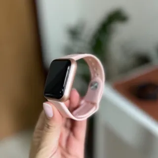 Relógio inteligente masculino com notificações de redes sociais - ENVIO IMEDIATO - Azul Marinho