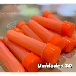 Lembrancinha de Festa Tubete Neon 13 cm - Kit - TUBETE ROSA NEON = 20