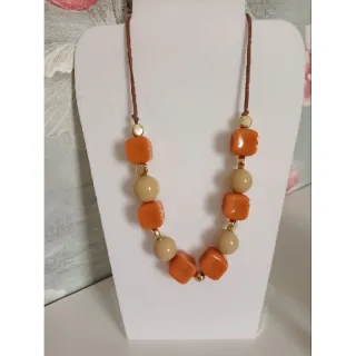 Escolha vários modelos de maxi colar feminino - Preto amêndoa