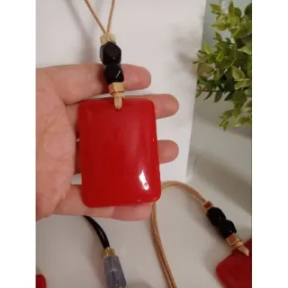 Escolha vários modelos de maxi colar feminino - Preto amêndoa