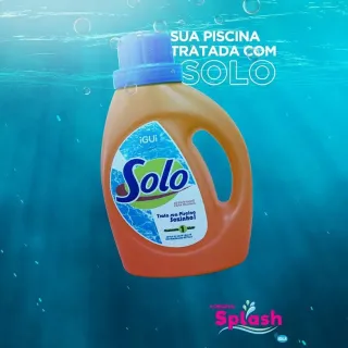 Pare de usar cloro na sua piscina - Solo IGUI 1 Litro - Único