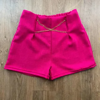 NOVO! Alfaiataria Correntes Short - Bege Corrente