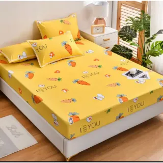 Estampas Florais e Geométricas - Lencol Casal Padrão Avulso com Elástico - Único