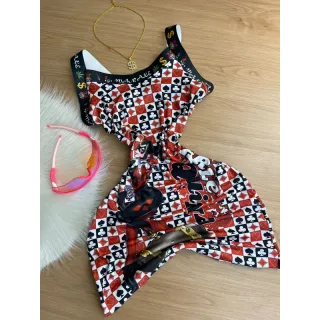 Vestidos Alerquina Multimarcas: Macaquinhos Coringa, Jamaica, Erva Mandrake - Macaquito Jamaica 🇯🇲