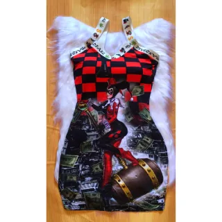 Vestidos Alerquina Multimarcas: Macaquinhos Coringa, Jamaica, Erva Mandrake - Macaquito Jamaica 🇯🇲