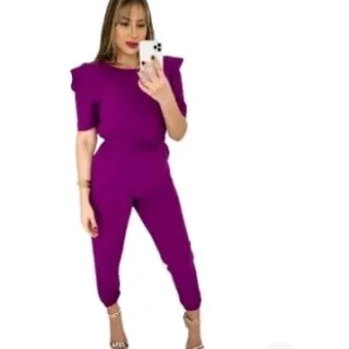 Macaquinho Longo Feminino Duna Alfaiataria (M 38/40 G 40/42) - Preto