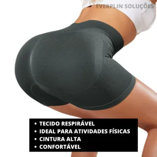 Legging Fitnesse Feminino - Cintura Alta, Empina Bumbum - P/M (34 AO 40)