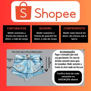 Bermuda Jeans Feminina Vazada com Cadarço - Tendência Verão - JEANS CLARO