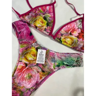 Moda Praia Biquíni Cortininha - M