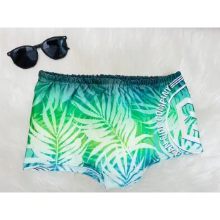 Praia e Piscina: Sunga Masculina para aproveitar o sol - VERDE FLORAL
