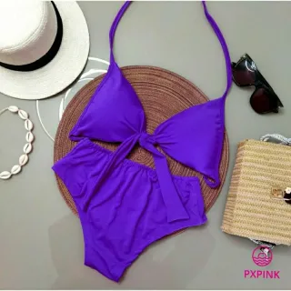 Hot pants de lacinho com cós largo - Mega oferta! - Preto