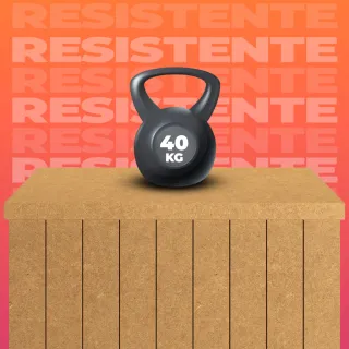 Mini Mesa Fake Frisada 90X60X80 em MDF Cru - Decoração de Festa - Único