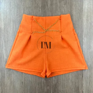 Alfaiataria feminino adulto, kit com 2 shorts - SORTIDOS