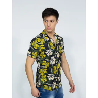 Modelo Importado Estampado Slim Fit Camisa 2023 - Camisa 060