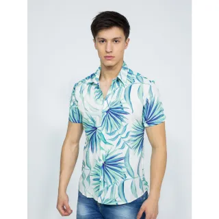 Modelo Importado Estampado Slim Fit Camisa 2023 - Camisa 060