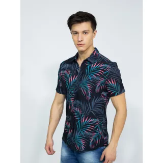 Modelo Importado Estampado Slim Fit Camisa 2023 - Camisa 061