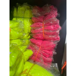 Luxo longa praia saída de banho - Verde neon