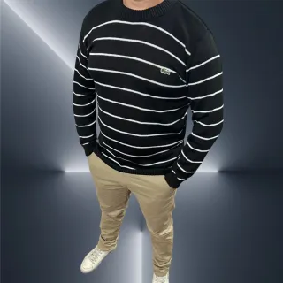 Blusa de frio masculina suéter - CINZA/Liso10