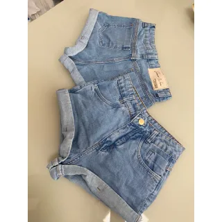 Short jeans desfiado mom - Raryel - Jeans rasgadinho