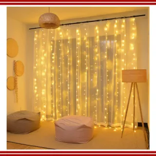 Decoração Natal Festas Cascata 400 Led