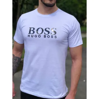 Camisa Padrão Shopping - Camiseta Masculina Premium de Algodão Fio 30.1 - G