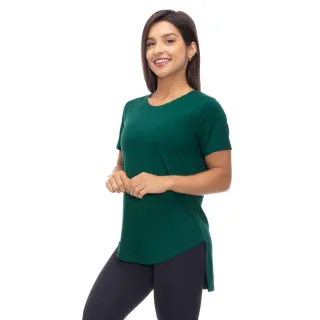 Kit Longline Tapa Bumbum: 3 Blusas Femininas Sobre Legging - Sortida