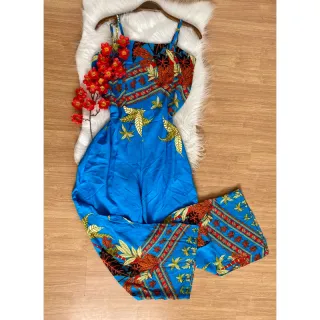 Coleção Verão Macacão Viscose - Estampa 09