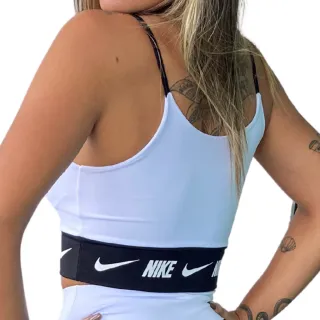 Conjunto Fitness Feminino Top Com Bojo e Short Bolso, Suplex com Ótima Elasticidade - Conjunto Branco