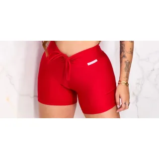 Moda Fitness Preto Conjunto Short Academia Treino Gym Blogueira - Somente short Letícia