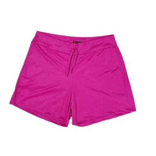 Plus Size Feminino Short Estampado Malha Canelada Liso Tamanhos Grandes - Variadas